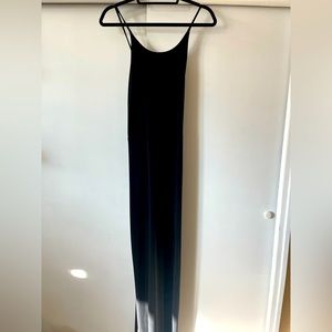 Express- Large- Maxi tie n Back. Racerback black dress